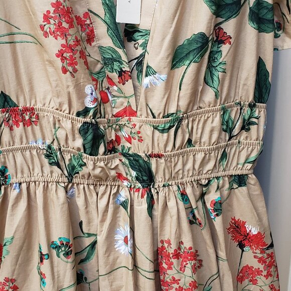 Anthropologie Somerset Maxi Khaki Dress - Picture 4 of 15